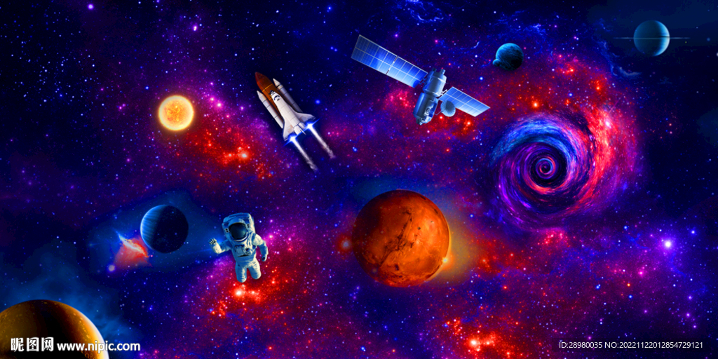 宇宙太空宇航员