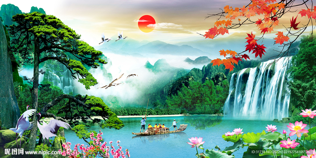 风景如画
