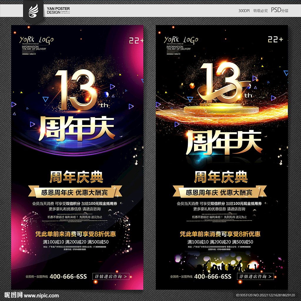 13周年