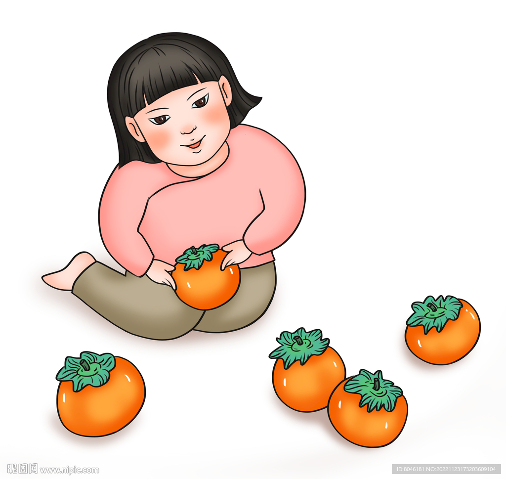 霜降插画