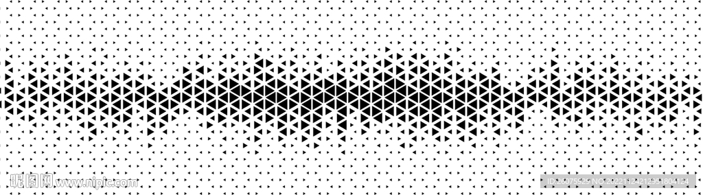 三角激光镂空图案