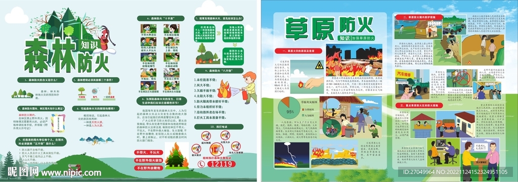 森林草原防火简报