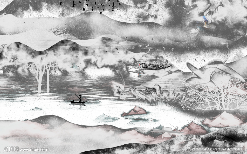 山水 