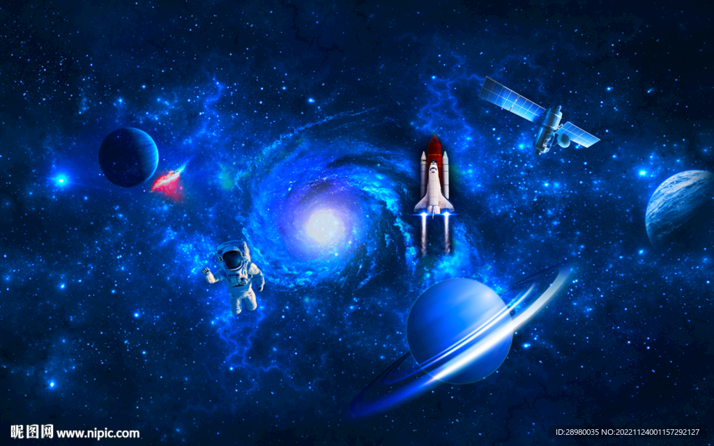 宇宙太空宇航员