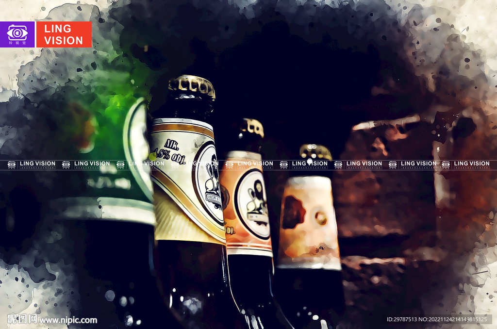 啤酒