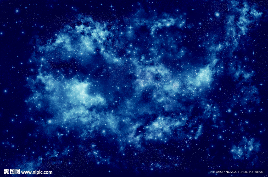 蓝色星空