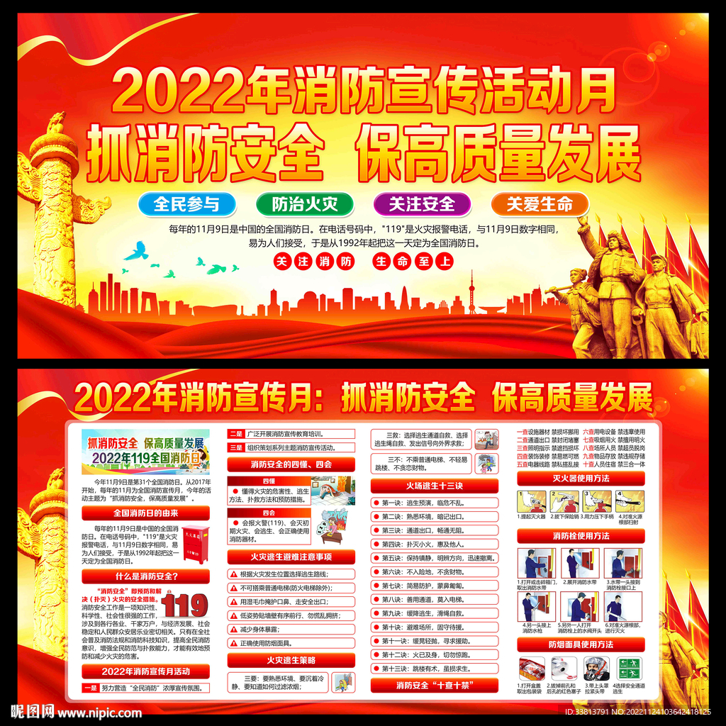 2022年全国消防宣传月