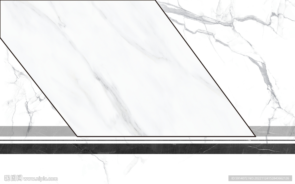 灰白根大理石背景墙