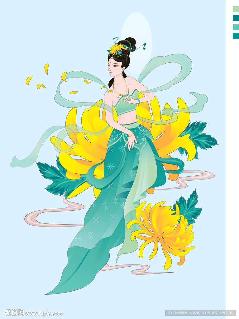 古风仙女插画
