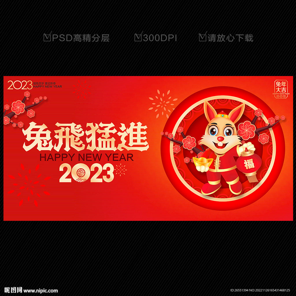 2023兔年