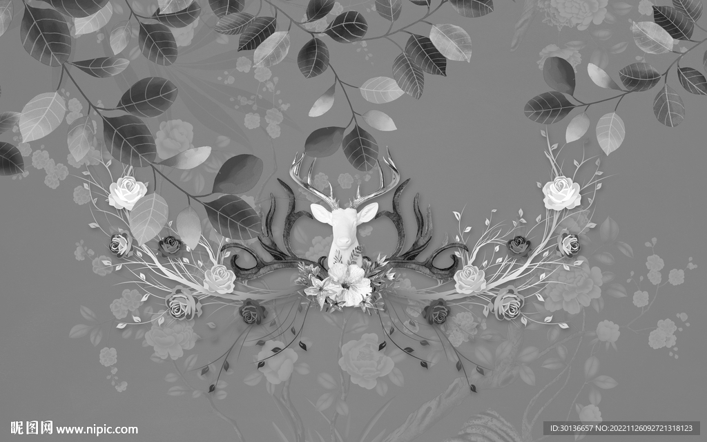 大气 高端装饰新画 TIF分层