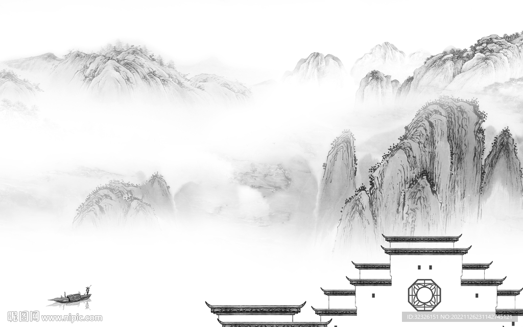 极简 最新山水 tif分层