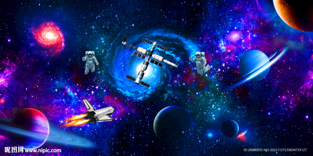 宇宙太空宇航员
