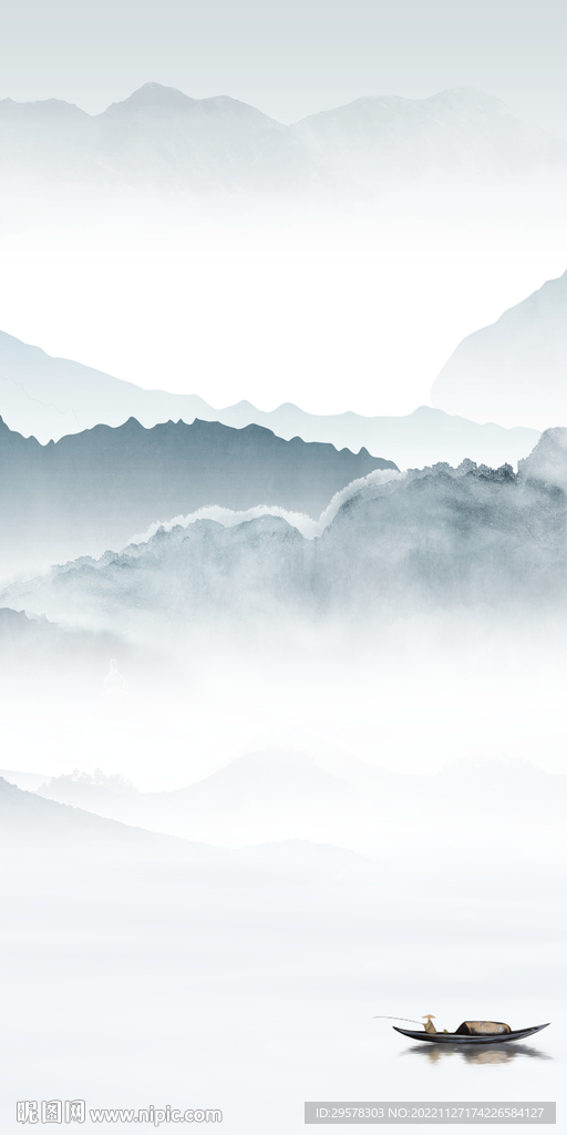 现代 最新背景玄关 TIF分层