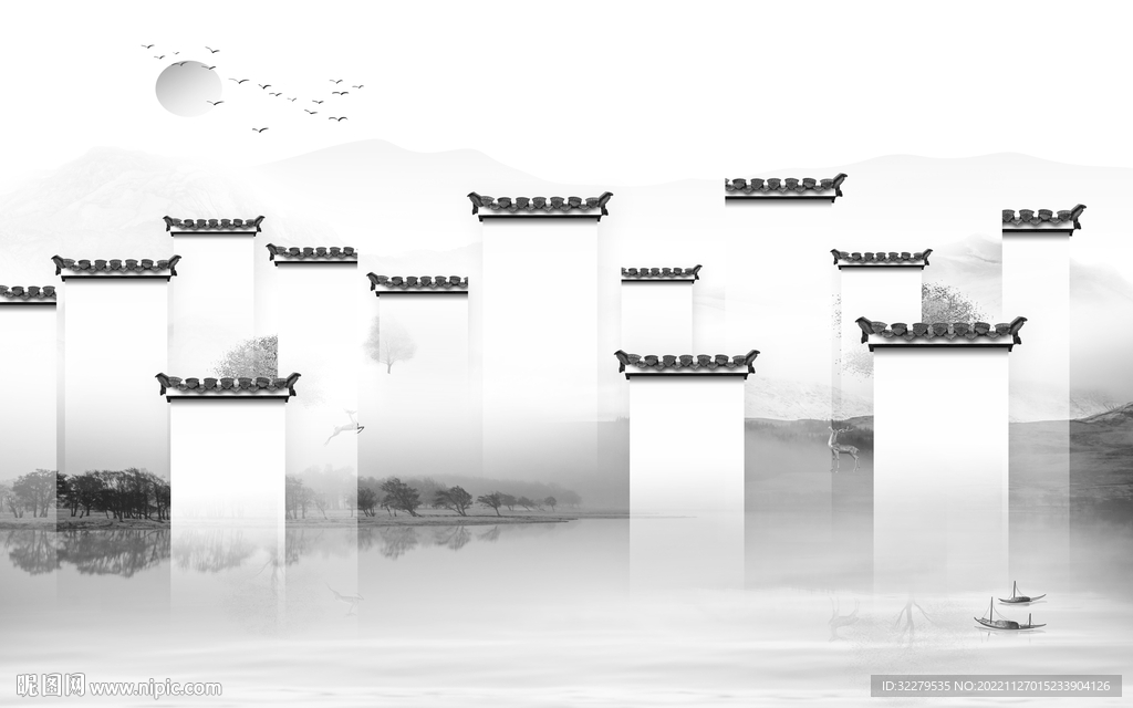 最新  现代意境山水 TiF分