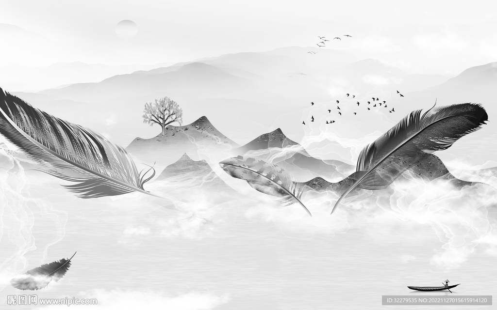 高雅  现代意境山水 TiF分