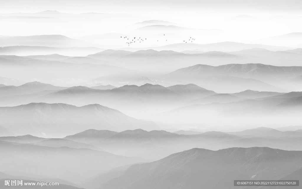 新中式山水画