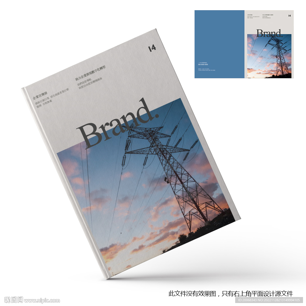 国家电网能力能源宣传册封面
