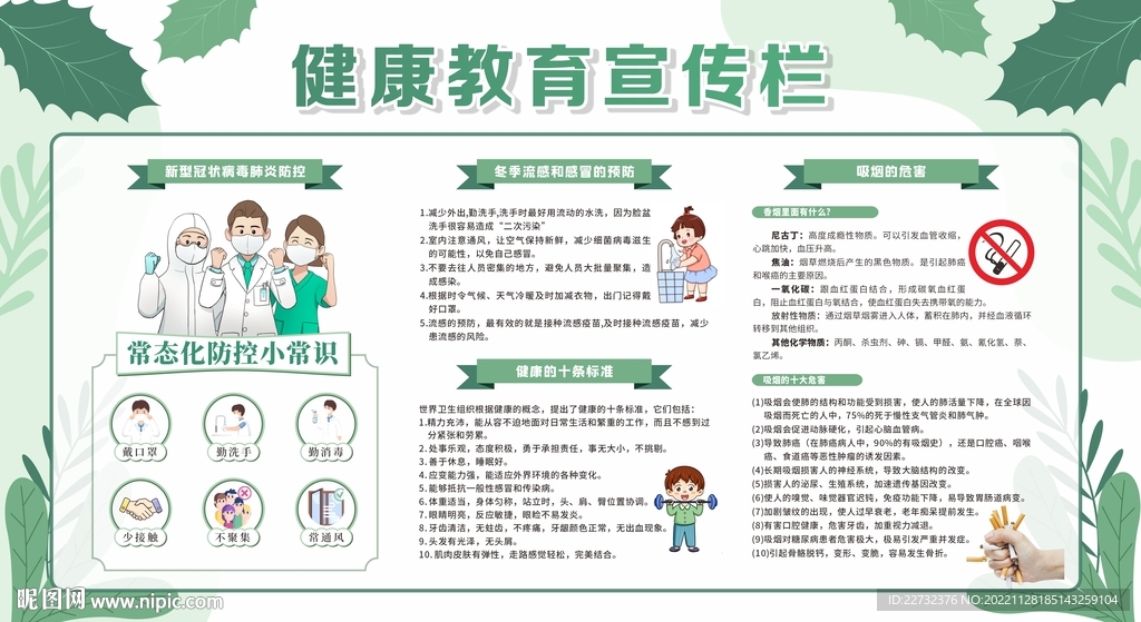 健康教育宣传栏