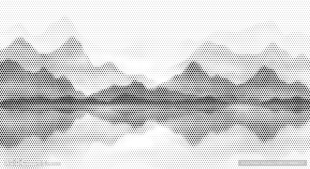 手绘山