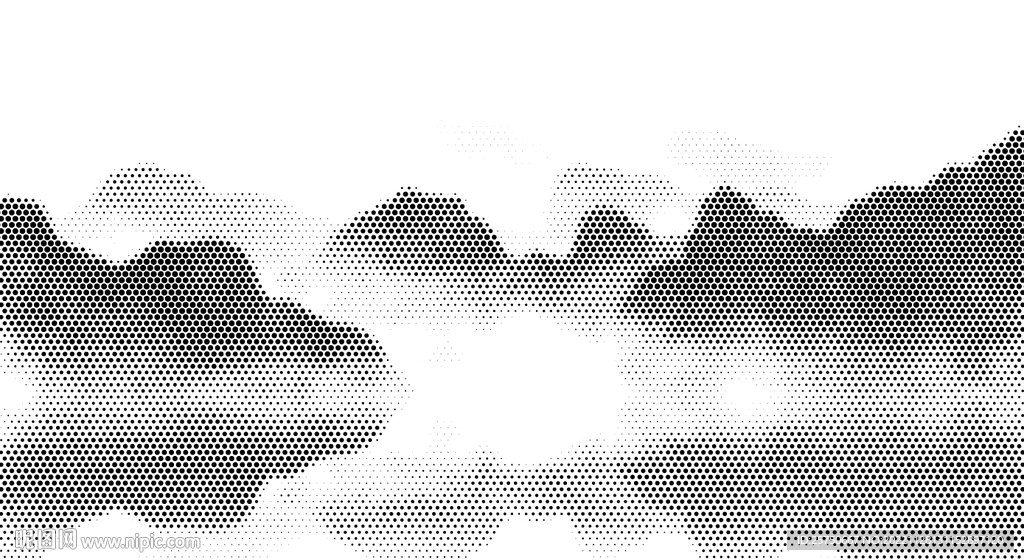 手绘山