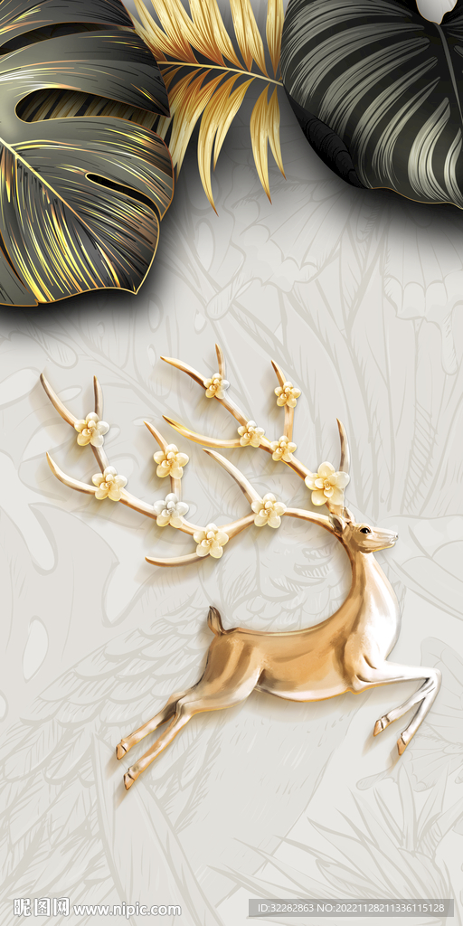 爆款 玄关山水新画 TIF分层