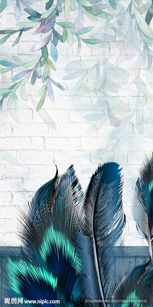 人气 玄关高档新画 TIF分层