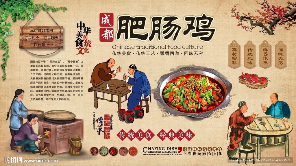 肥肠鸡
