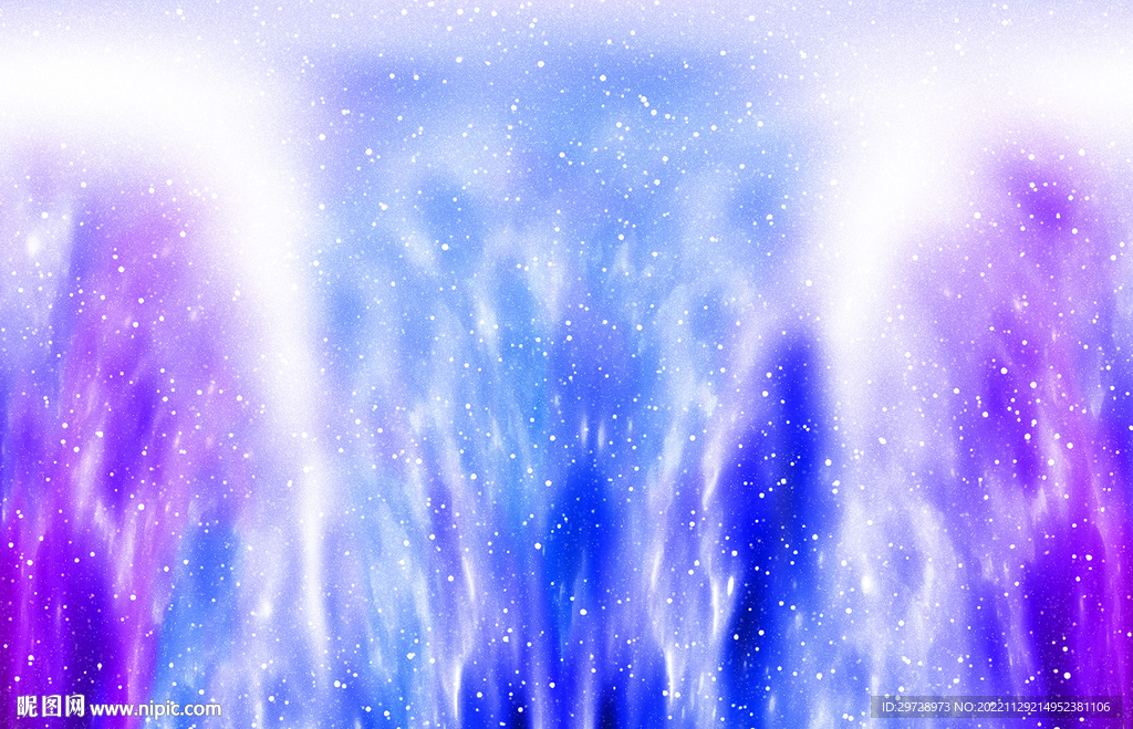 美丽星空婚礼背景