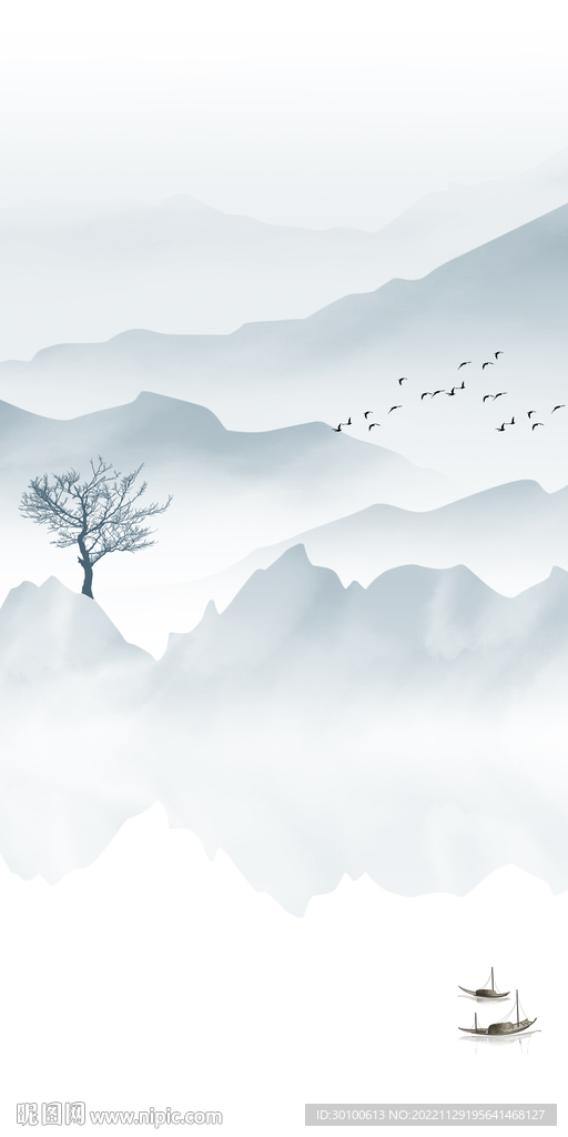 新款 最新山水玄关 TiF分层