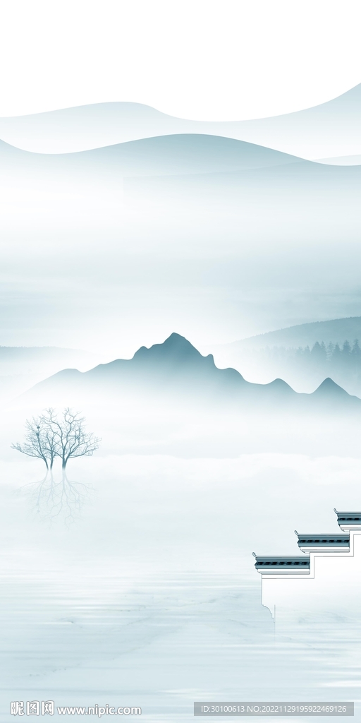 爆款  意境山水玄关 TiF分