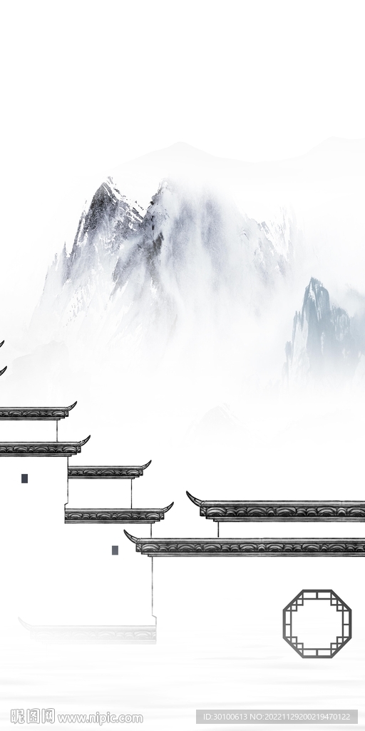 高清 最新山水玄关 TiF分层