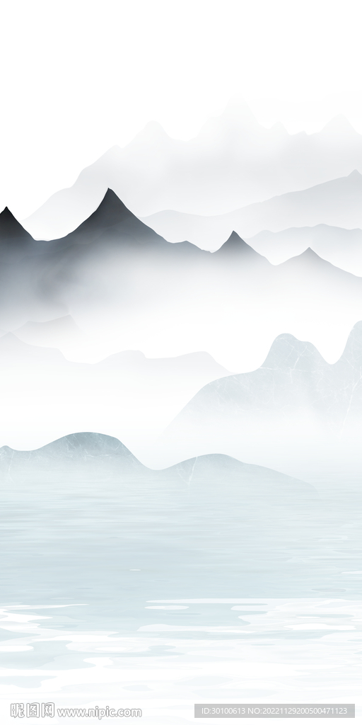 最新  意境山水玄关 TiF分