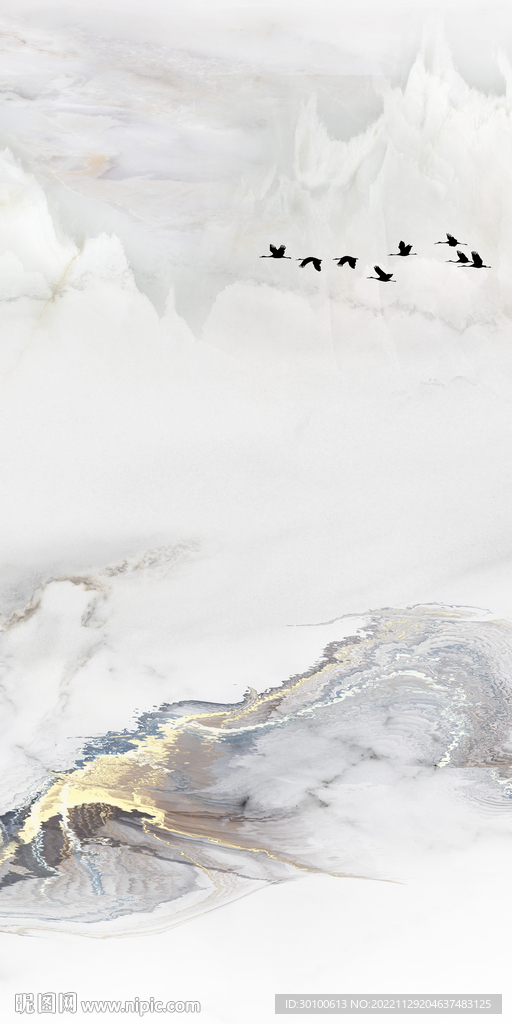 最新 人气玄关山水 TiF分层