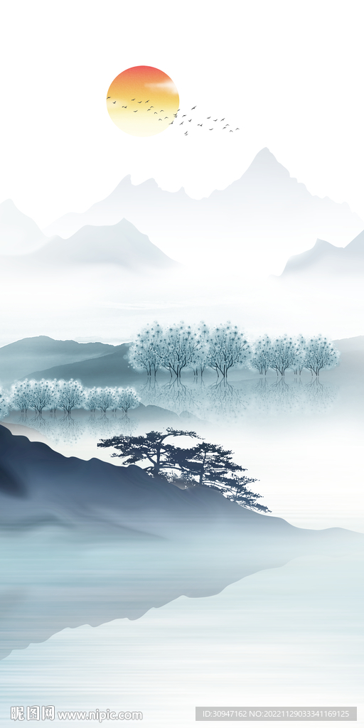 意境 最新玄关框画 TiF分层