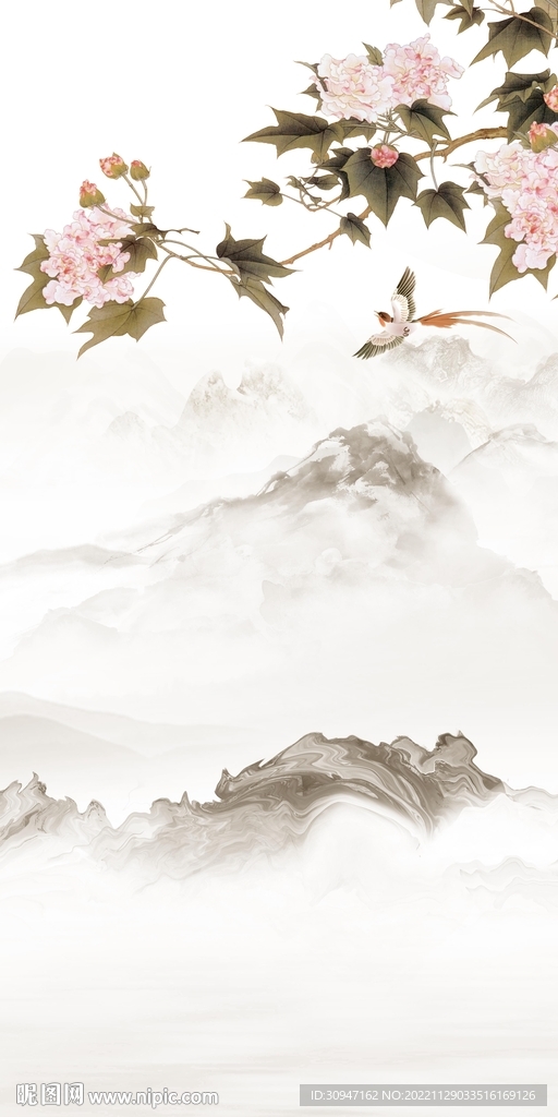 极简 人气玄关框画 TiF分层
