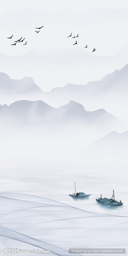 极简 最新玄关框画 TiF分层