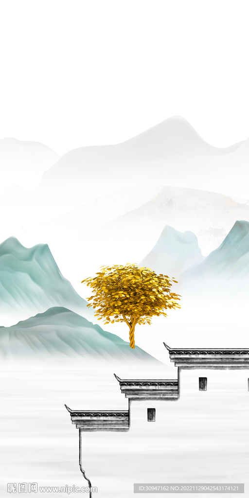 高端 新款玄关新画 TiF分层