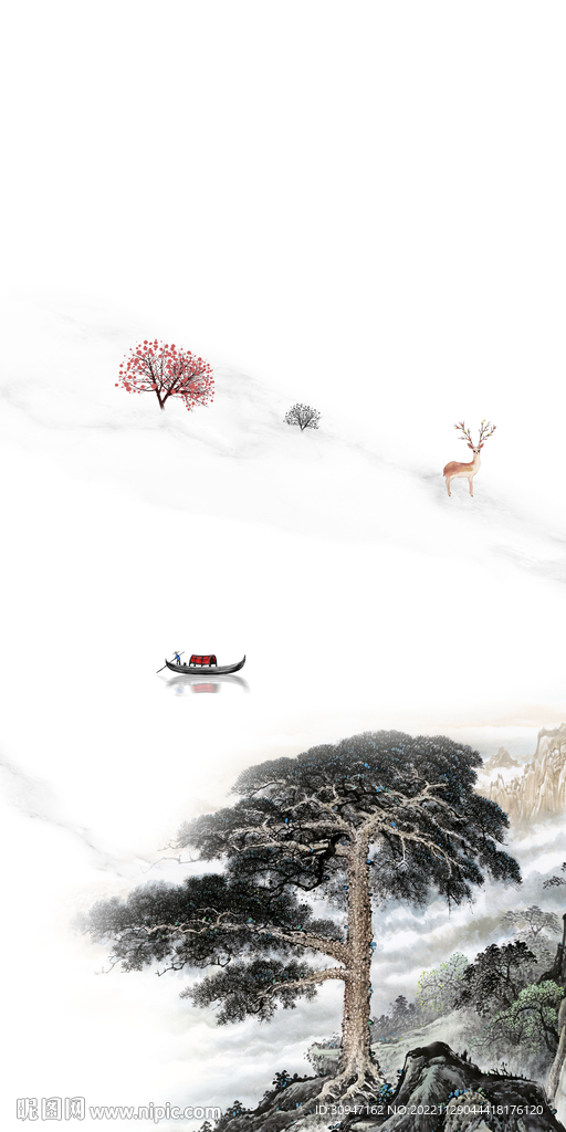 新品 高端中式玄关 TiF分层