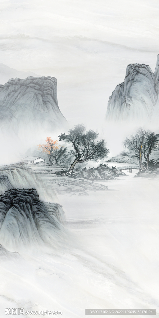 爆款 高端中式玄关 TiF分层