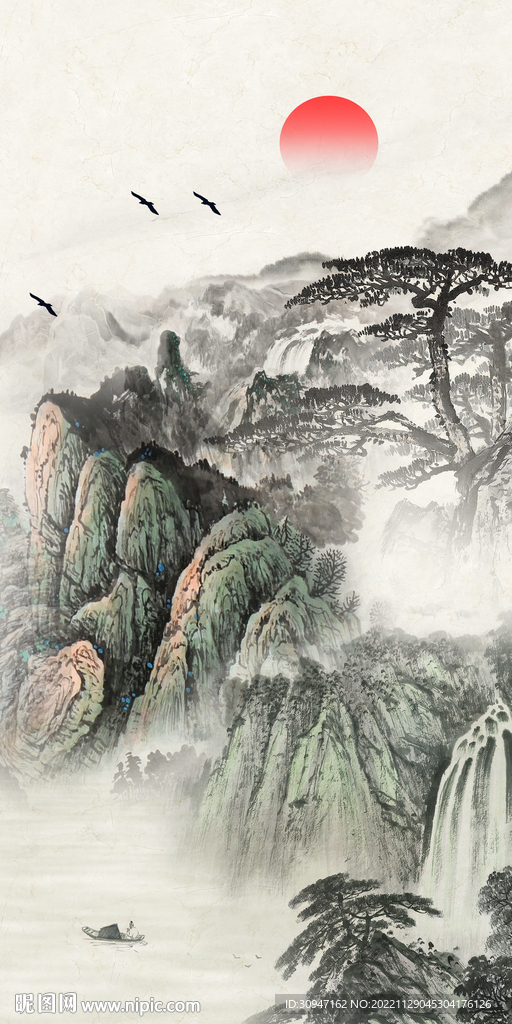 最新 高端中式玄关 TiF分层