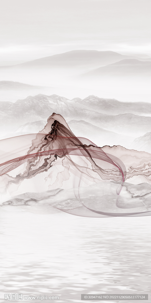 极简 高端中式玄关 TiF分层