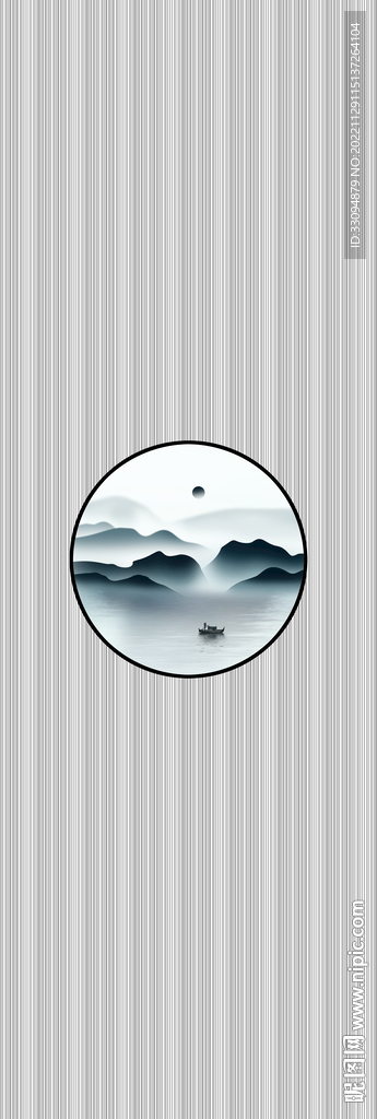 高清分层透明底平开门打印图
