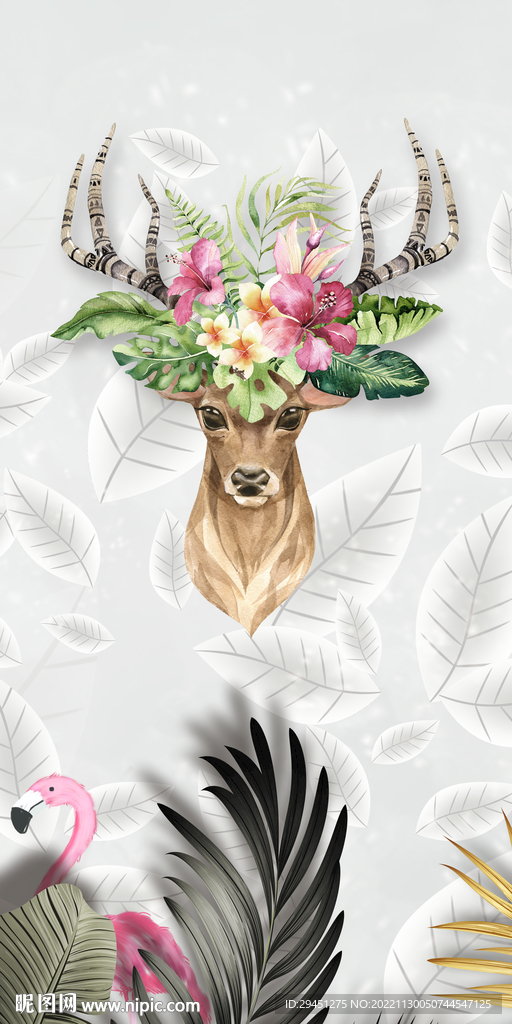 爆款 最新款玄关画 TIf分层