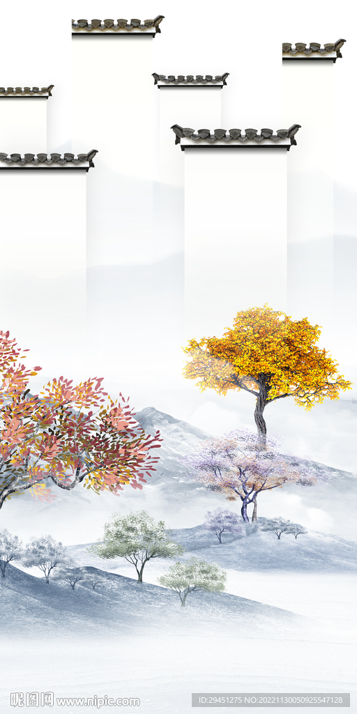 徽派 新款中式玄关 TiF分层