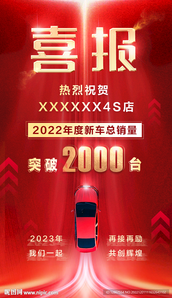 汽车喜报