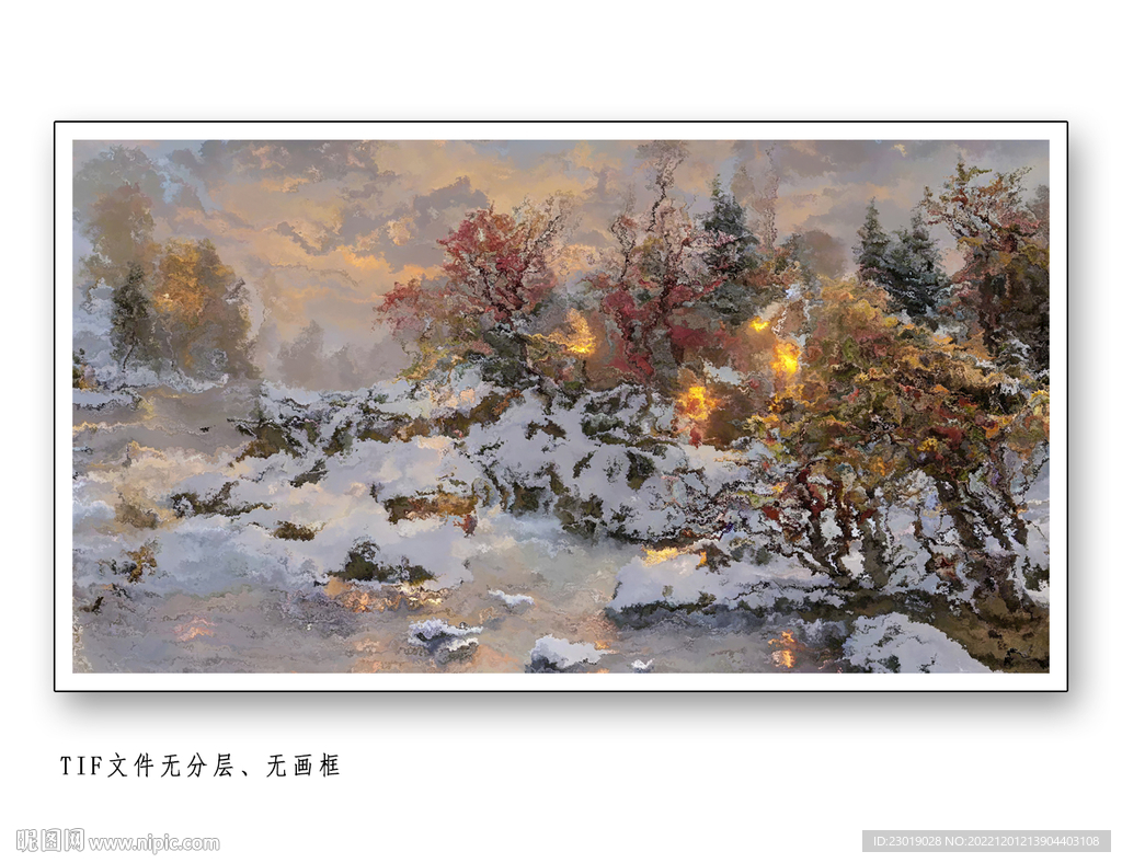 中式现代艺术画