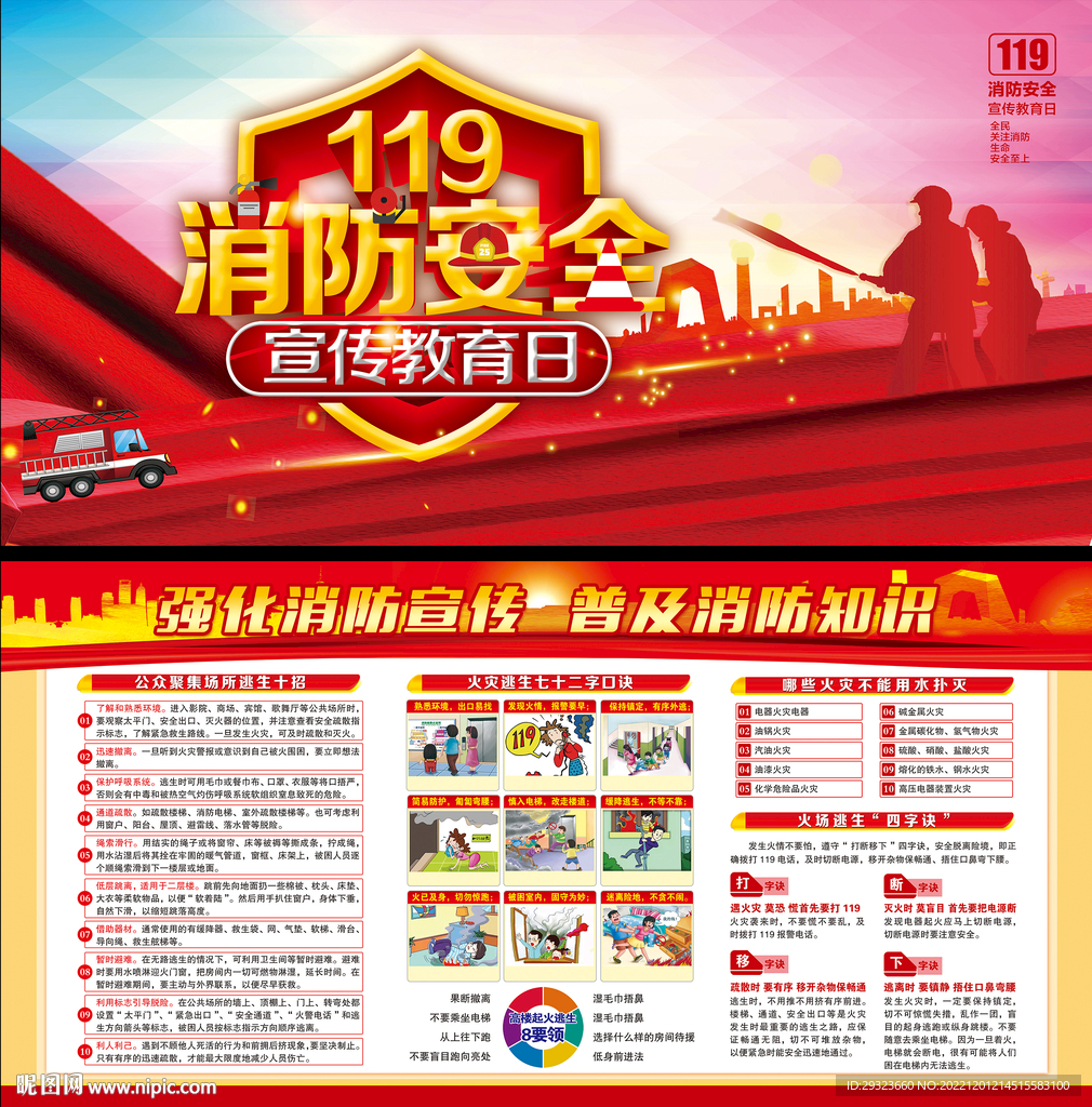 消防展板