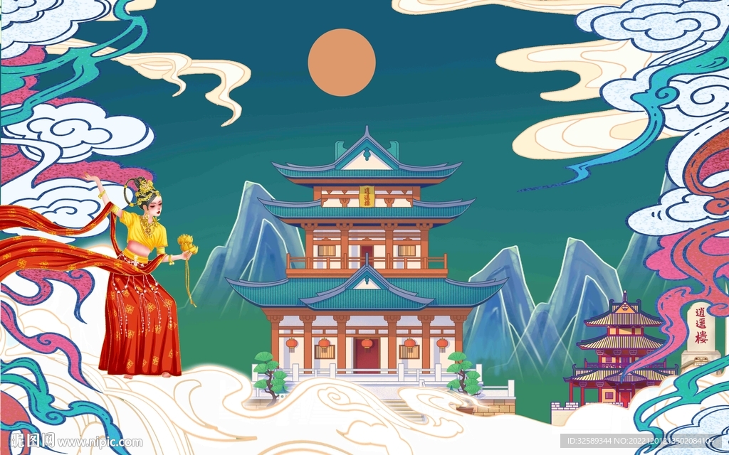 背景墙 
