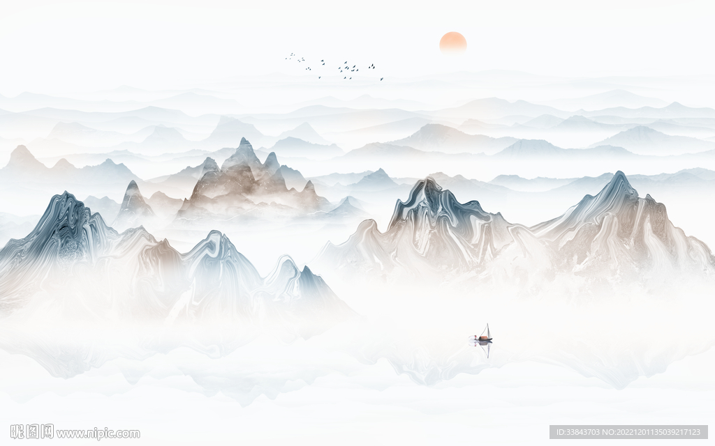 山水画